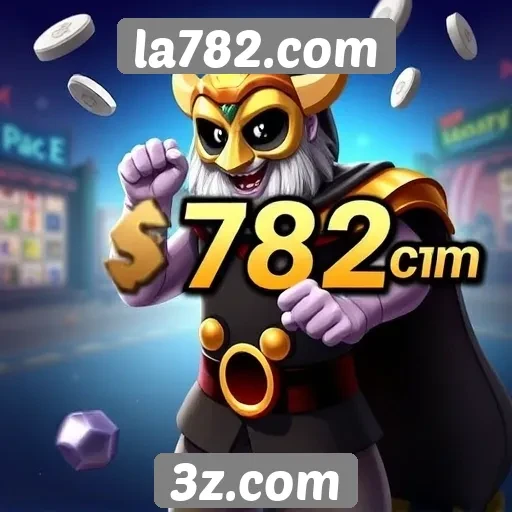 Variedade de jogos disponíveis em la782.com